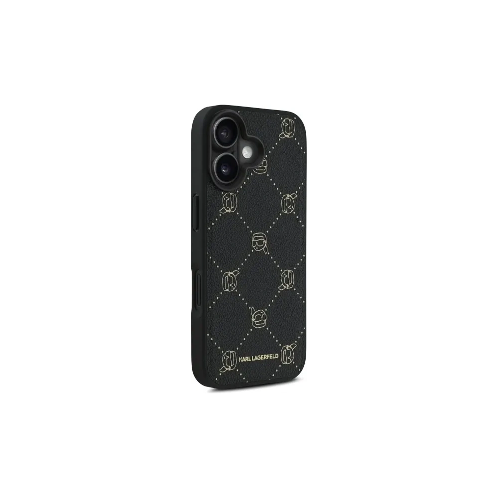 Hurtownia GSM - Etui Karl Lagerfeld KLHMP16SPGKHPHK Apple iPhone 16 Magsafe Karl Head czarny/black - KLD21768 - {ean13} - Hurt