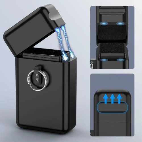 Klatka Faradaya Tech-Protect KLR200 Metal Keyless RFID Signal Blocker Case Black