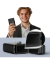 Hurtownia GSM - Tech-Protect KLR200 faraday ketrec Fém Kulcsnélküli RFID Jelblokkoló Tok Fekete - THP3376 - {ean13} - Hurt