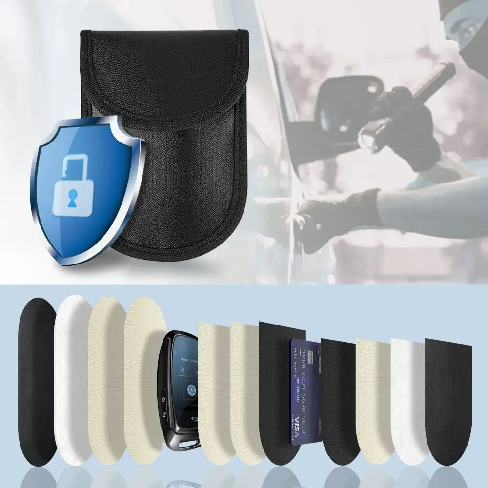 Hurtownia GSM - Tech-Protect KLR100 Faraday ketrec Táska Kulcs nélküli RFID Jel Blokkoló Tok Fekete - THP3377 - {ean13} - Hurt