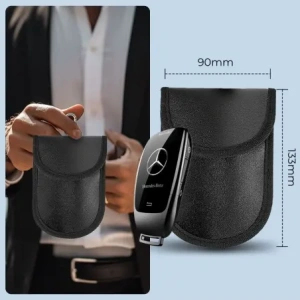 Hurtownia GSM - Tech-Protect KLR100 Faraday ketrec Táska Kulcs nélküli RFID Jel Blokkoló Tok Fekete - THP3377 - {ean13} - Hurt