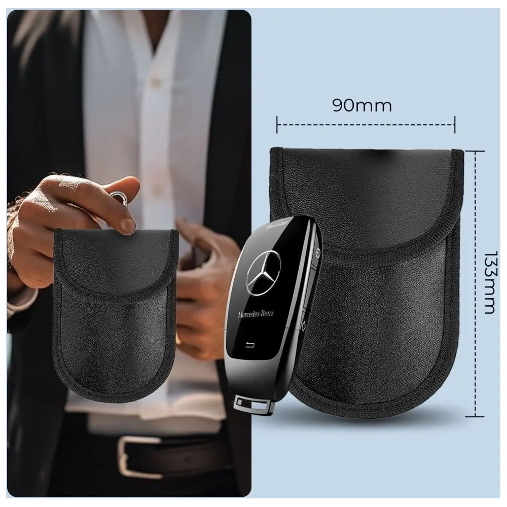 Hurtownia GSM - Klatka Faradaya Tech-Protect KLR100 Pouch Keyless RFID Signal Blocker Case Black - THP3377 - {ean13} - Hurt