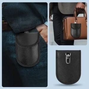 Hurtownia GSM - Klatka Faradaya Tech-Protect KLR100 Pouch Keyless RFID Signal Blocker Case Black - THP3377 - {ean13} - Hurt