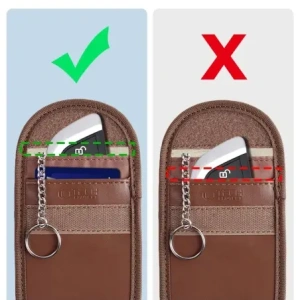 Wholesale Tech-Protect KLR100 faraday cage Pouch Keyless RFID Signal Blocker Case Espresso - THP3378 - {ean13} - Hurt