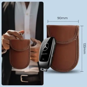 Hurtownia GSM - Tech-Protect KLR100 faraday ketrec Táska Kulcsnélküli RFID Jelblokkoló Tok Espresso - THP3378 - {ean13} - Hurt