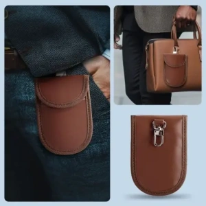 Hurtownia GSM - Tech-Protect KLR100 Faraday-Tasche Schlüssel los RFID-Signalblocker-Hülle Espresso - THP3378 - {ean13} - Hurt