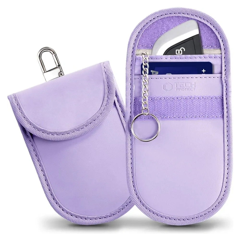 Hurtownia GSM - Klatka Faradaya Tech-Protect KLR100 Pouch Keyless RFID Signal Blocker Case Lavender - THP3379 - {ean13} - Hurt