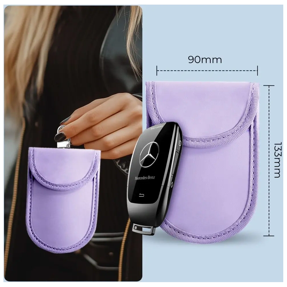 Hurtownia GSM - Tech-Protect KLR100 tárca Faraday ketrec Kulcsnélküli RFID Jel Blokkoló tok Levendula - THP3379 - {ean13} - Hurt