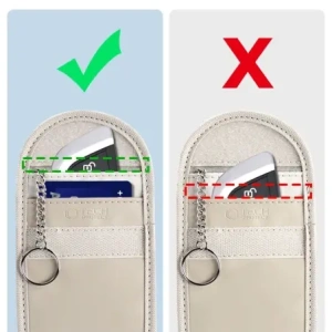 Hurtownia GSM - Tech-Protect KLR100 faraday ketrec Táska Kulcsnélküli RFID Jel Blokkoló Tok Caffe Latte - THP3380 - {ean13} - Hurt