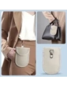 Hurtownia GSM - Tech-Protect KLR100 faraday ketrec Táska Kulcsnélküli RFID Jel Blokkoló Tok Caffe Latte - THP3380 - {ean13} - Hurt