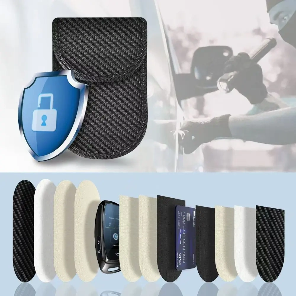 Hurtownia GSM - Tech-Protect KLR100 cușcă Faraday Pouch Blocare Semnal RFID Fără Cheie Carbon - THP3381 - {ean13} - Hurt