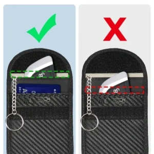 Hurtownia GSM - Tech-Protect KLR100 faraday ketrec Tok Kulcs nélküli RFID Jel Blokkoló Eset Szén - THP3381 - {ean13} - Hurt