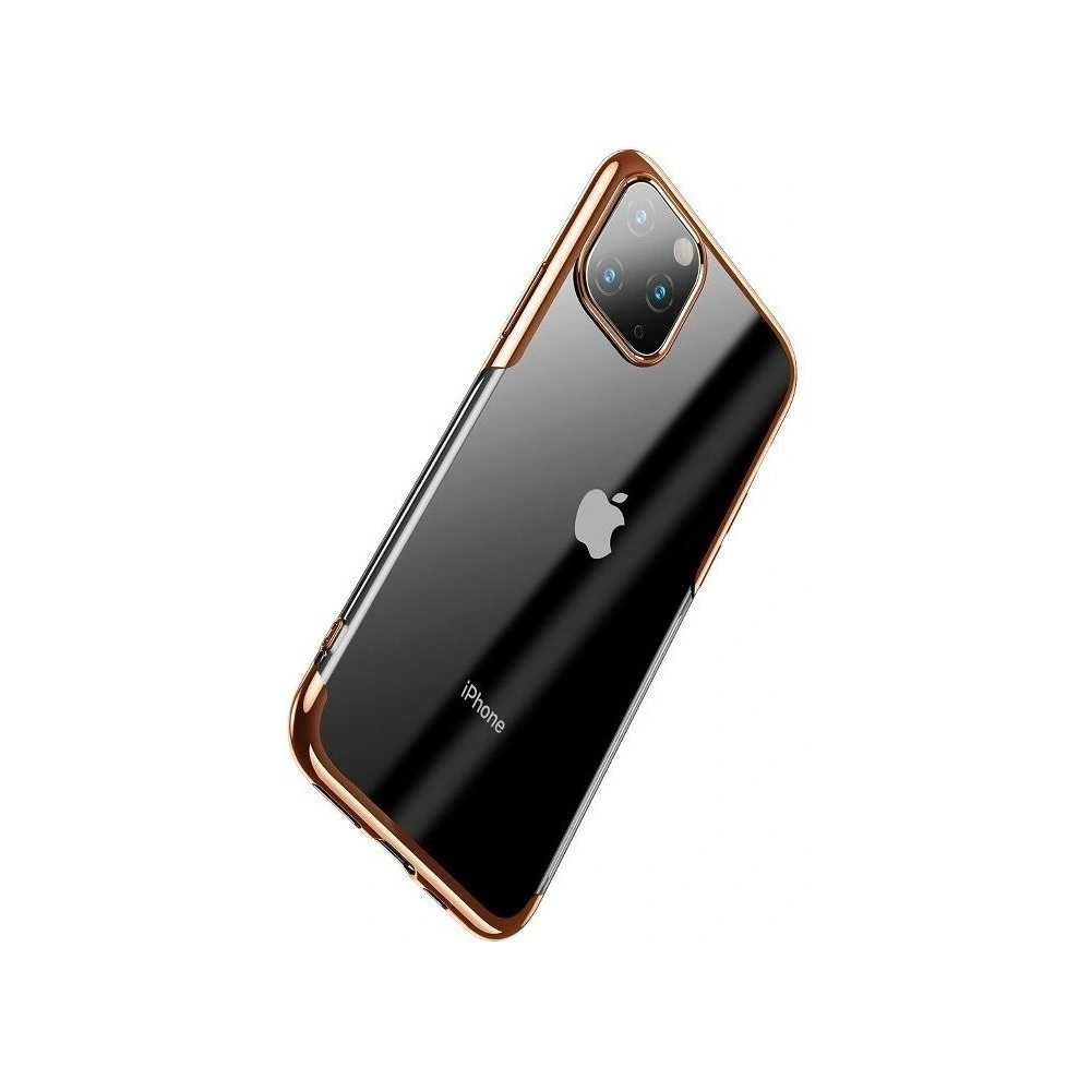 Hurtownia GSM - Przezroczyste etui Baseus Shining Case do iPhone 11 Pro 5,8 (złote) - BSU1246GLD - {ean13} - Hurt