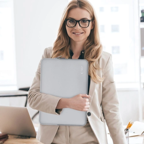 Torba Tech-Protect NeoSlim Laptop 15-16 Crayon Grey