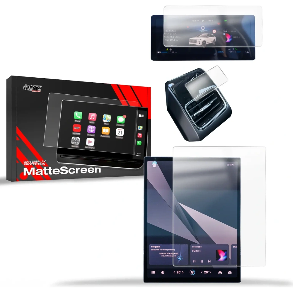 Hurtownia GSM - Matte GrizzGlass CarDisplay Védelem Jaecoo J7 13,2" 2024 [3w1] - GRZ11783 - {ean13} - Hurt