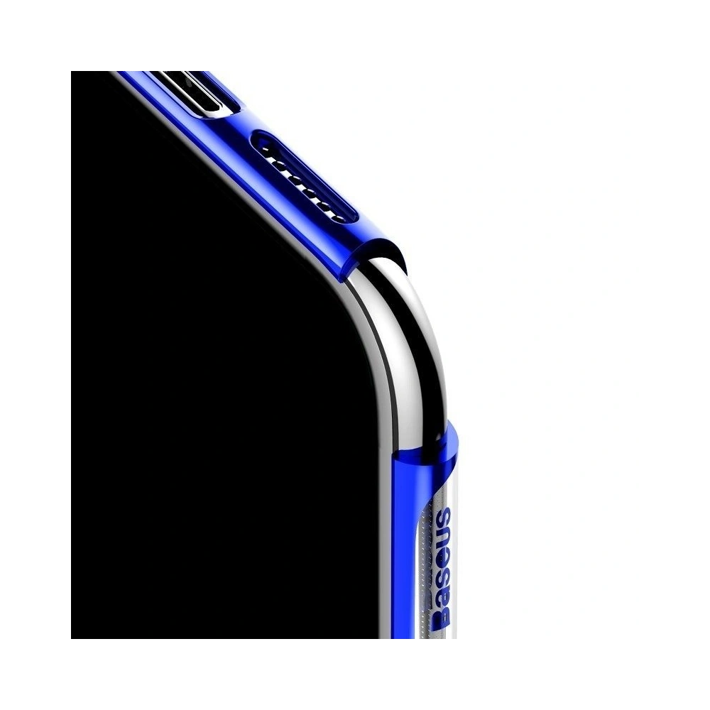 Hurtownia GSM - Przezroczyste etui Baseus Shining Case do iPhone 11 6,1 (niebieskie) - BSU1247BLU - {ean13} - Hurt