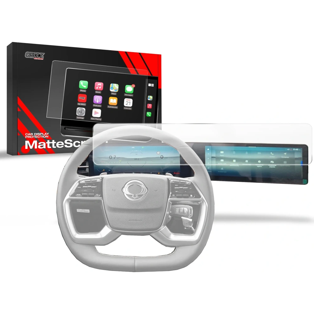 Hurtownia GSM - Matte GrizzGlass CarDisplay Védelem SsangYong Torres EVX 12,3" 2024 - GRZ11787 - {ean13} - Hurt