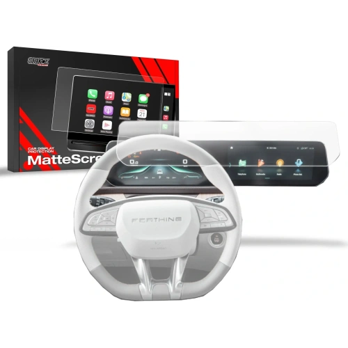 Folia matowa GrizzGlass CarDisplay Protection do Forthing U-Tour 10,25" 2024-2025