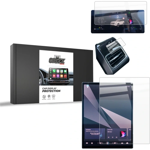 Folia ceramiczna GrizzGlass CarDisplay Protection do Jaecoo J7 13,2" 2024-2025 [3w1]