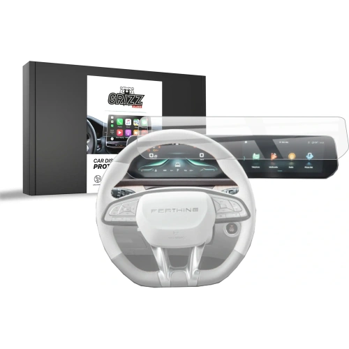 Folia ceramiczna GrizzGlass CarDisplay Protection do Forthing U-Tour 10,25" 2024-2025