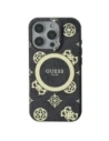 Hurtownia GSM - Etui Guess GUHMP16XH4PYEEK Apple iPhone 16 Pro Max hardcase IML Peony On 4G Background MagSafe czarny/black - GUE3670 - {ean13} - Hurt