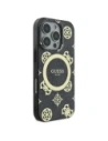 Hurtownia GSM - Etui Guess GUHMP16XH4PYEEK Apple iPhone 16 Pro Max hardcase IML Peony On 4G Background MagSafe czarny/black - GUE3670 - {ean13} - Hurt