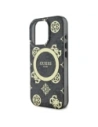 Hurtownia GSM - Etui Guess GUHMP16XH4PYEEK Apple iPhone 16 Pro Max hardcase IML Peony On 4G Background MagSafe czarny/black - GUE3670 - {ean13} - Hurt