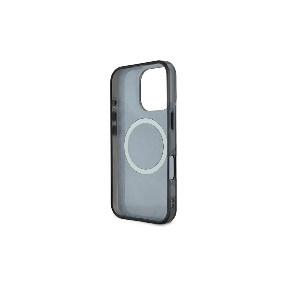 Hurtownia GSM - Etui Guess GUHMP16XH4PYEEK Apple iPhone 16 Pro Max hardcase IML Peony On 4G Background MagSafe czarny/black - GUE3670 - {ean13} - Hurt