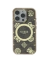 Wholesale Guess GUHMP16XH4PYEEW Apple iPhone 16 Pro Max hardcase IML Peony On 4G Background MagSafe brown - GUE3672 - {ean13} - Hurt