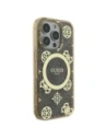 Wholesale Guess GUHMP16XH4PYEEW Apple iPhone 16 Pro Max hardcase IML Peony On 4G Background MagSafe brown - GUE3672 - {ean13} - Hurt