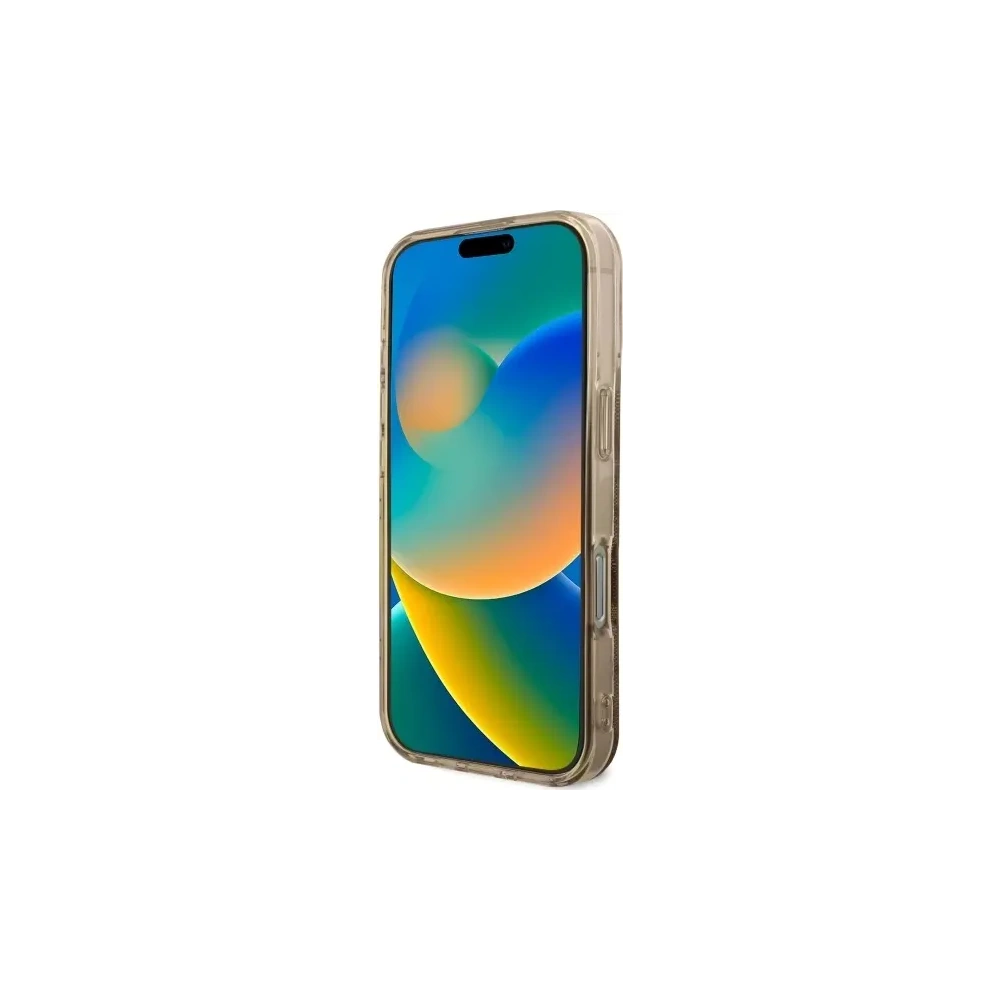 Hurtownia GSM - Guess GUHMP16XH4PYEEW Apple iPhone 16 Pro Max Hardcase IML Pfingstrose auf 4G Hintergrund MagSafe braun - GUE3672 - {ean13} - Hurt