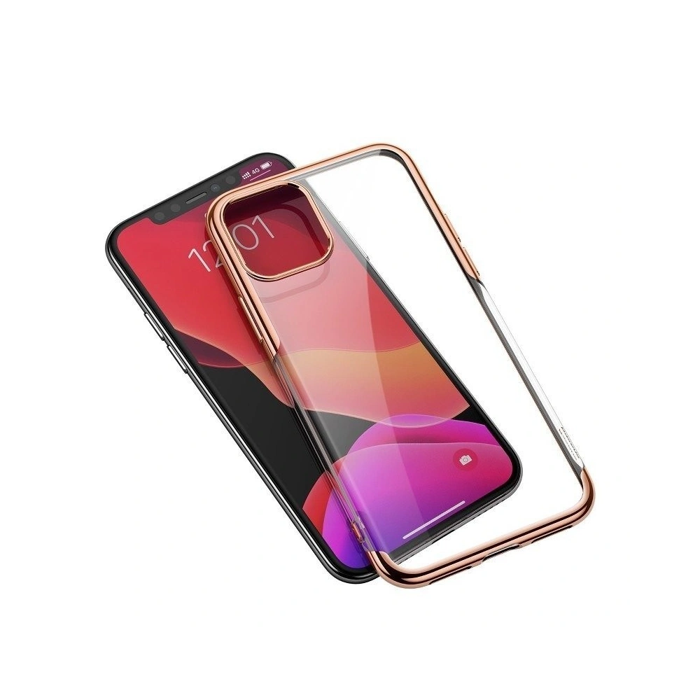 Hurtownia GSM - Durchsichtiges Etui Baseus Shining Case für iPhone 11 6,1 (gold) - BSU1250GLD - {ean13} - Hurt