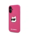 Hurtownia GSM - Etui Karl Lagerfeld KLHMP16SSCHPPLF Apple iPhone 16 hardcase Silicone Choupette Head Print MagSafe fuksja/fuschia - KLD21771 - {ean13} - Hurt