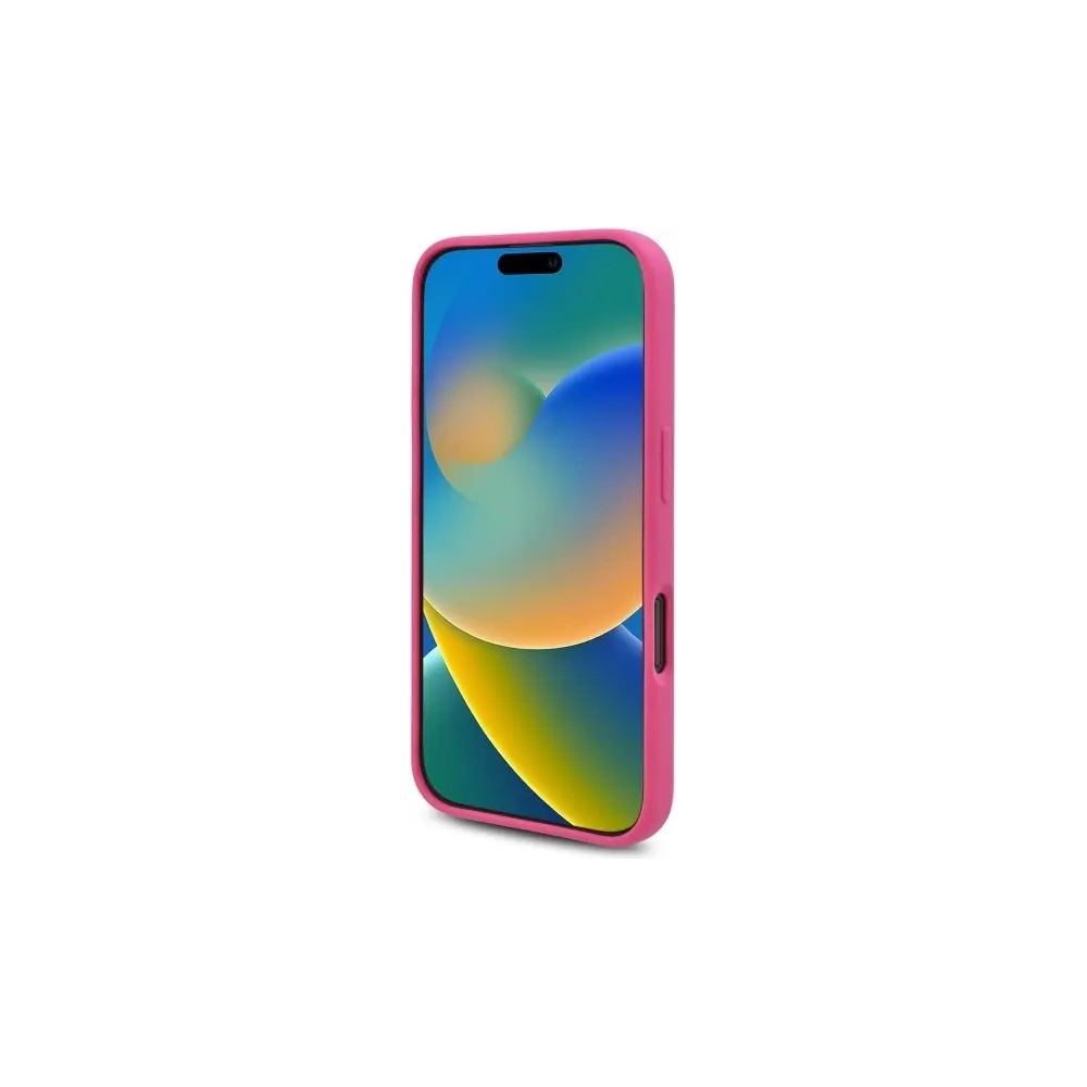 Hurtownia GSM - Karl Lagerfeld KLHMP16SSCHPPLF Apple iPhone 16 Hardcase Silikon Choupette Kopf Druck MagSafe Fuchsia - KLD21771 - {ean13} - Hurt
