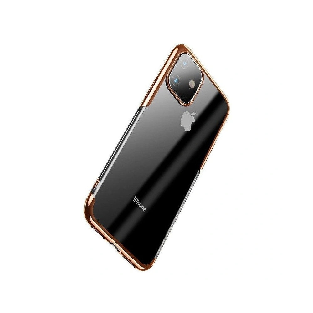 Hurtownia GSM - Durchsichtiges Etui Baseus Shining Case für iPhone 11 6,1 (gold) - BSU1250GLD - {ean13} - Hurt