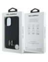 Hurtownia GSM - Etui Karl Lagerfeld KLHMP16SSCMKMPCK Apple iPhone 16 hardcase Silicone Shadow Metal Initial MagSafe czarny/black - KLD21772 - {ean13} - Hurt