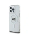 Wholesale Karl Lagerfeld KLHMP16XHLSKIH Apple iPhone 16 Pro Max hardcase IML Metal Karl Head MagSafe white - KLD21776 - {ean13} - Hurt