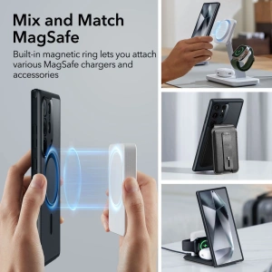 Hurtownia GSM - [OUTLET] Etui ESR Classic Hybrid HaloLock MagSafe Samsung Galaxy S24 Ultra Negru Înghețat - OT-702 - {ean13} - Hurt