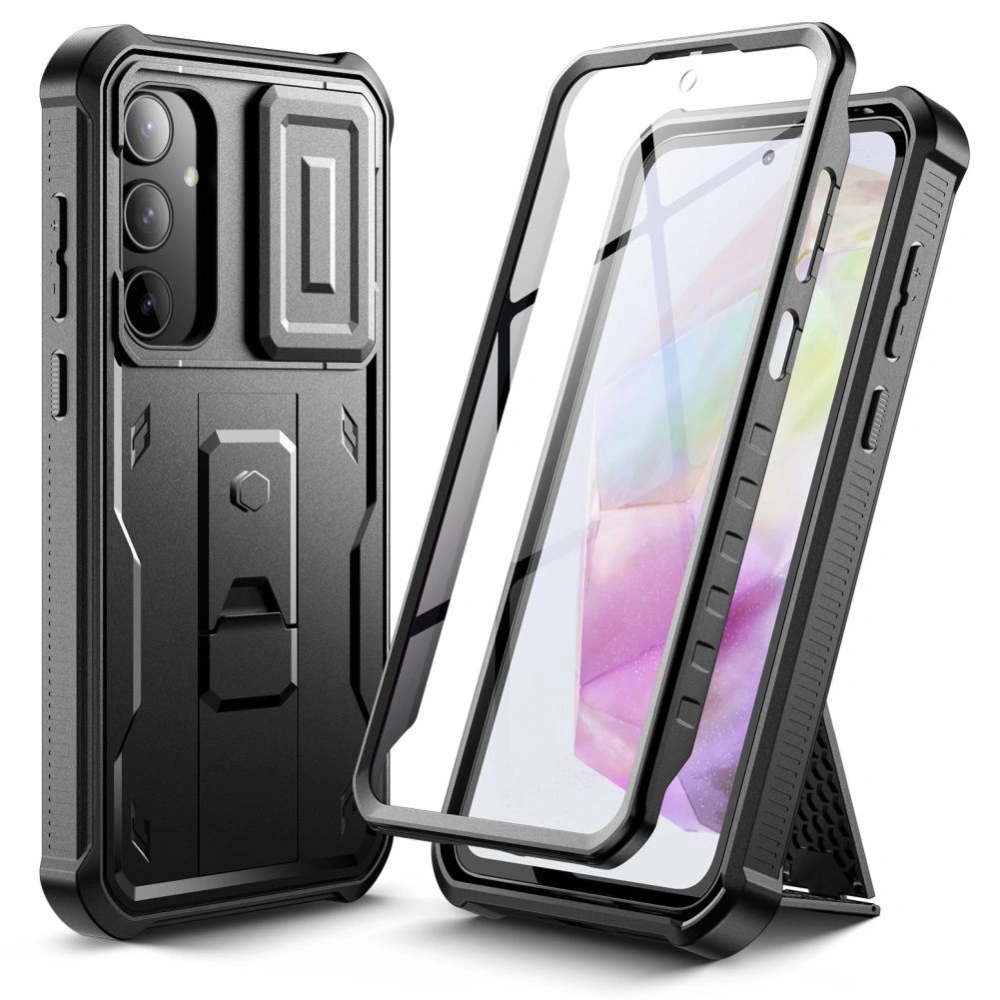 Hurtownia GSM - [OUTLET] Husa Tech-Protect Kevlar Cam+ Samsung Galaxy A35 5G Negru - OT-708 - {ean13} - Hurt