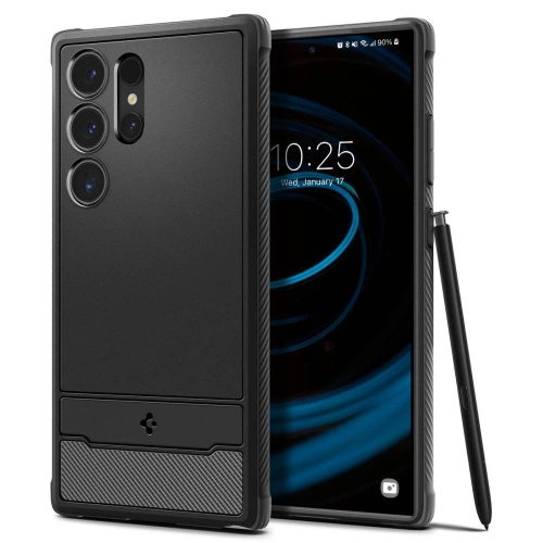 [OUTLET] Etui Spigen Rugged Armor Samsung Galaxy S24 Ultra Matte Black