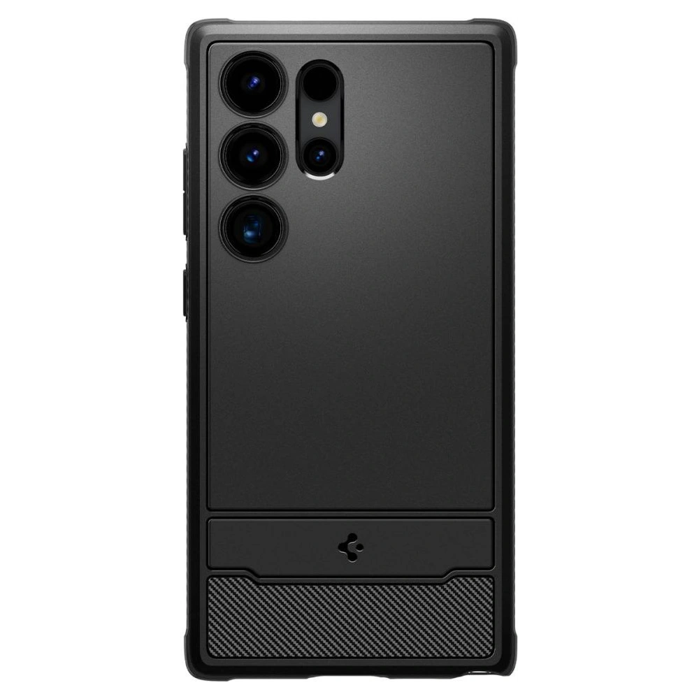 Hurtownia GSM - [OUTLET] Tok Spigen Rugged Armor Samsung Galaxy S24 Ultra Matt Fekete - OT-709 - {ean13} - Hurt