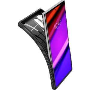 Hurtownia GSM - [OUTLET] Case Spigen Rugged Armor Samsung Galaxy S24 Ultra Matt Schwarz - OT-709 - {ean13} - Hurt