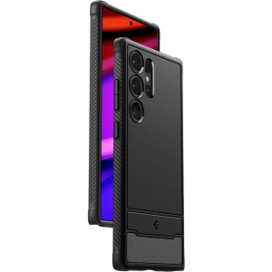 Hurtownia GSM - [OUTLET] Case Spigen Rugged Armor Samsung Galaxy S24 Ultra Matt Schwarz - OT-709 - {ean13} - Hurt