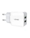 Hurtownia GSM - [OUTLET] Síťová nabíječka LDNIO A2202, 2x USB, 12W (bílá) - OT-716 - {ean13} - Hurt