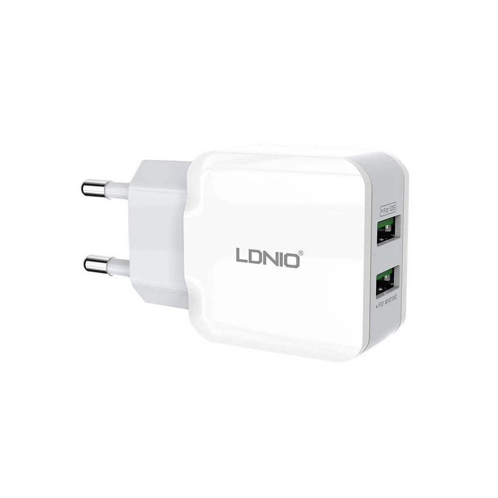 Hurtownia GSM - [OUTLET] Síťová nabíječka LDNIO A2202, 2x USB, 12W (bílá) - OT-716 - {ean13} - Hurt