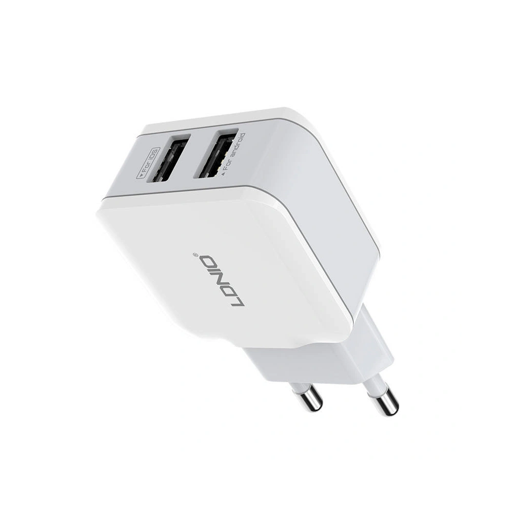 Hurtownia GSM - [OUTLET] Síťová nabíječka LDNIO A2202, 2x USB, 12W (bílá) - OT-716 - {ean13} - Hurt