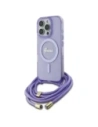 Guess GUHMP16XHCTSGNSU Apple iPhone 16 Pro Max hardcase Crossbody Cord Script MagSafe purple