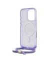 Hurtownia GSM - Guess GUHMP16XHCTSGNSU Apple iPhone 16 Pro Max Hartschale Crossbody Cord Script MagSafe lila - GUE3676 - {ean13} - Hurt