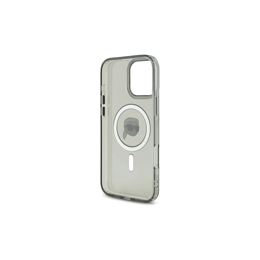 Hurtownia GSM - Etui Karl Lagerfeld KLHMP16XHLSKIK Apple iPhone 16 Pro Max hardcase IML Metal Karl Head MagSafe černý/black - KLD21777 - {ean13} - Hurt
