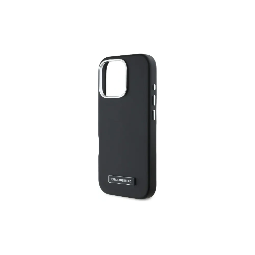 Hurtownia GSM - Etui Karl Lagerfeld KLHMP16XPGMSRPK Apple iPhone 16 Pro Max hardcase FW Metal Plate MagSafe černý/black - KLD21778 - {ean13} - Hurt